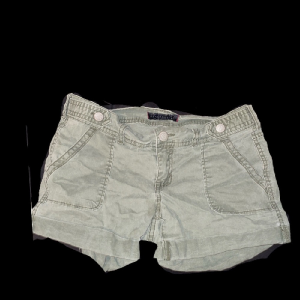 Green Aeropostale jean Shorts
